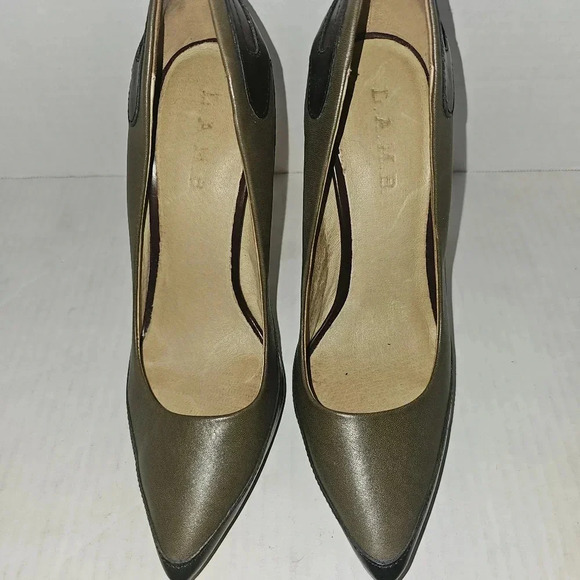 L.A.M.B By Gwen Stefani Multicolored Platform Heels Sz 7 - Picture 2 of 11